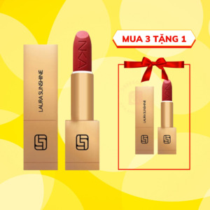 Son môi Laura Sunshine - Golden Velvet Lipstick (Mua 3 tặng 1)
