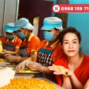 Bánh viên tinh nghệ núi mật ong rừng Bửu Long (250g)