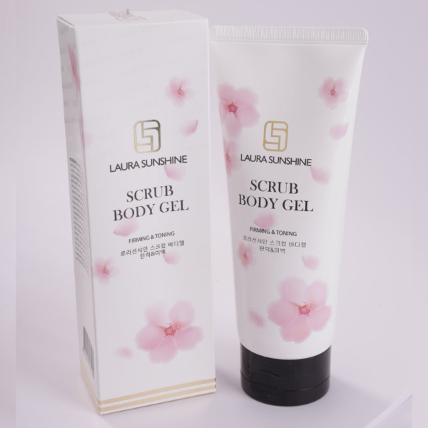 Gel tắm tẩy tế bào chết toàn thân Laura Sunshine Scrub Body 200ml