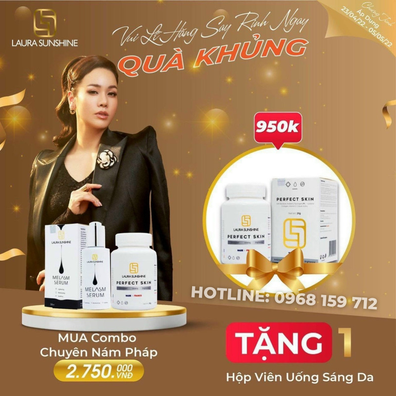 khuyến mãi laura sunshine nhân dịp 30 tháng 4 7