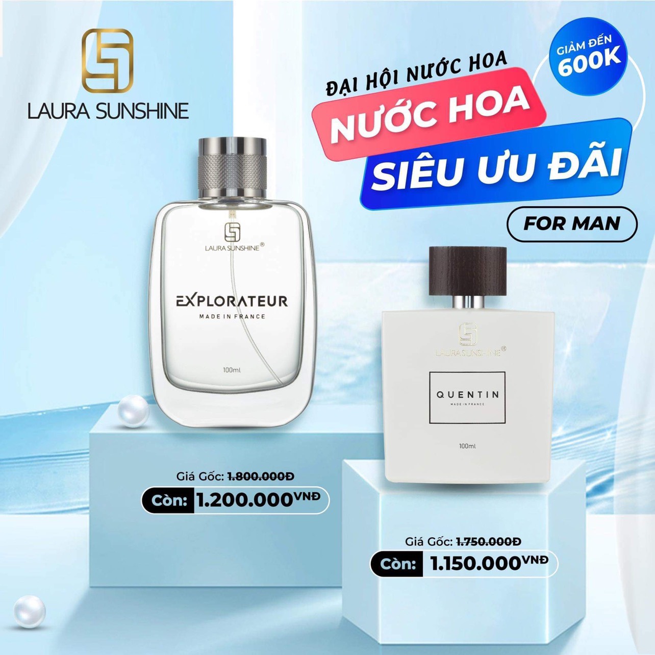 ĐẠI HỘI NƯỚC HOA - LAURA PARIS GIÁ SIÊU ƯU ĐÃI1