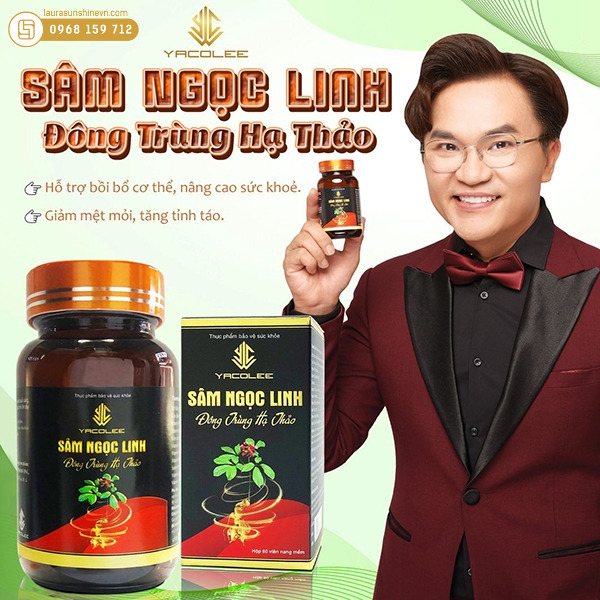 Viên đông trùng hạ thảo Sâm Ngọc Linh Yacolee (2)