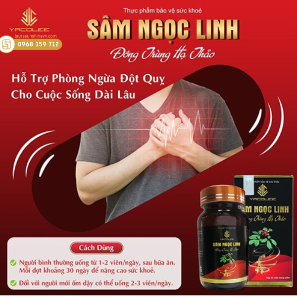 Viên đông trùng hạ thảo Sâm Ngọc Linh Yacolee (8)