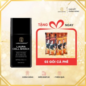kem chống nắng đen tế bào gốc laura sunshine nhật kim anh
