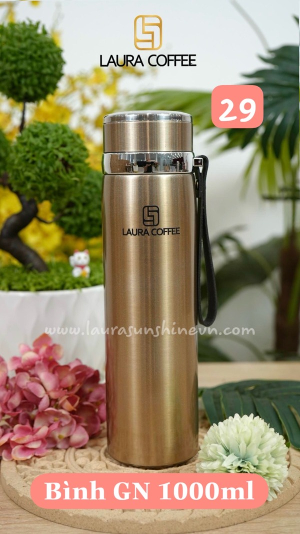 Bình giữ nhiệt Laura coffee ( 1000ml ) (1)