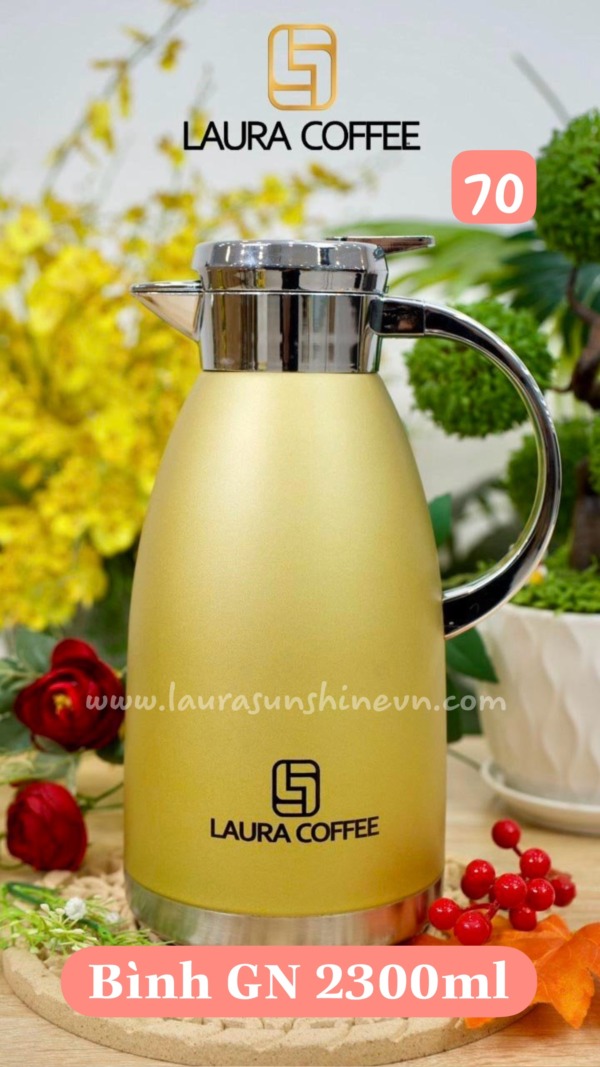 Bình giữ nhiệt Laura coffee 2300ml (2)