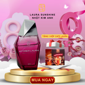 Nước Hoa Nữ Số 8 ATTIRER LAURA Nhật Kim Anh 100ml 8-3 2025