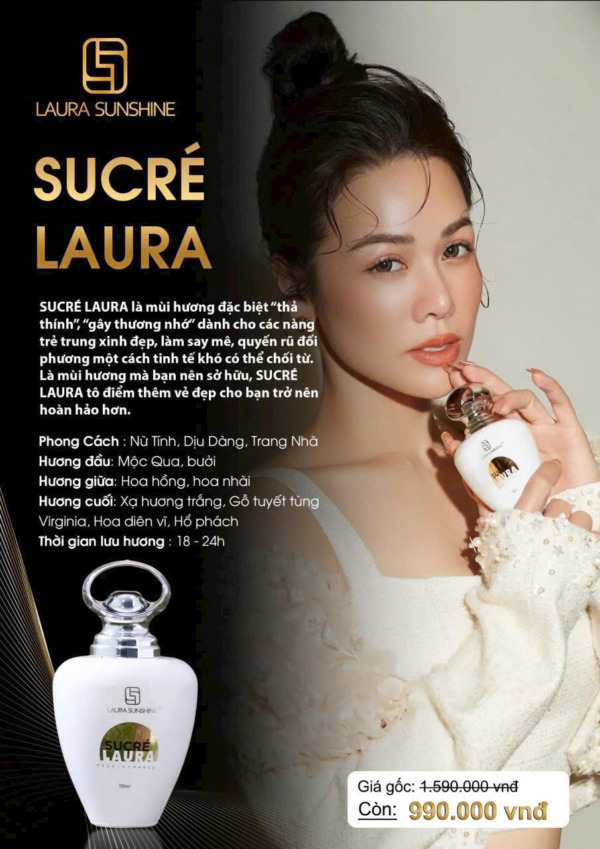 Nước hoa Nữ số 7 SUCRÉ LAURA Nhật Kim Anh 0 (1)