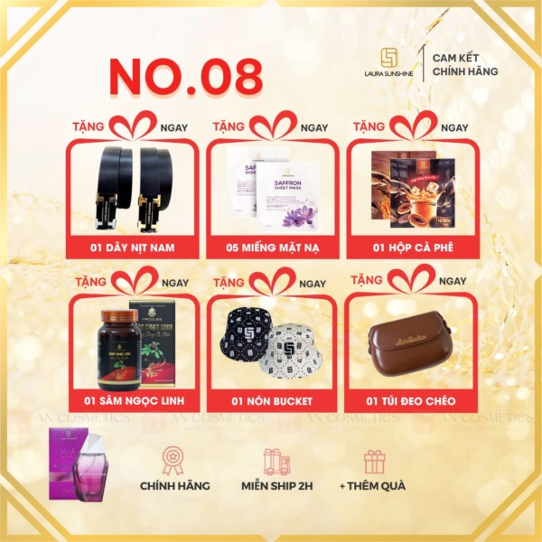 Nước hoa Attirer Laura Paris số 8 Nhật Kim Anh
