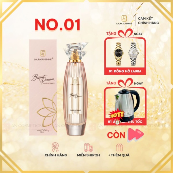 Nước hoa Bouquet Laura Paris số 1 Nhật Kim Anh