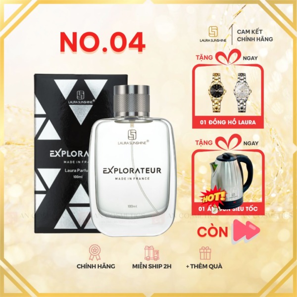 Nước hoa Explo Laura Paris số 4 Nhật Kim Anh 2