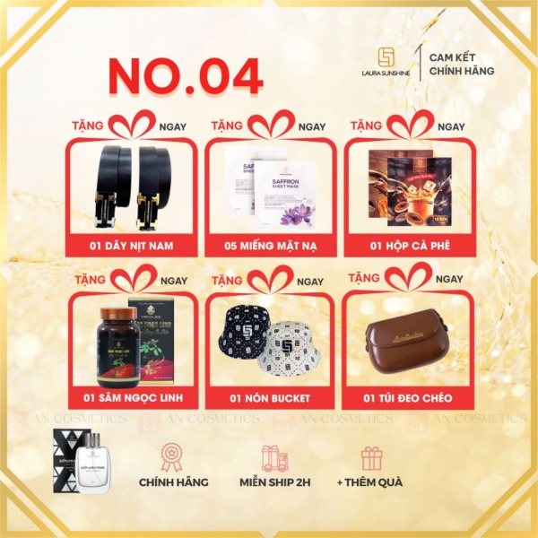 Nước hoa Explo Laura Paris số 4 Nhật Kim Anh