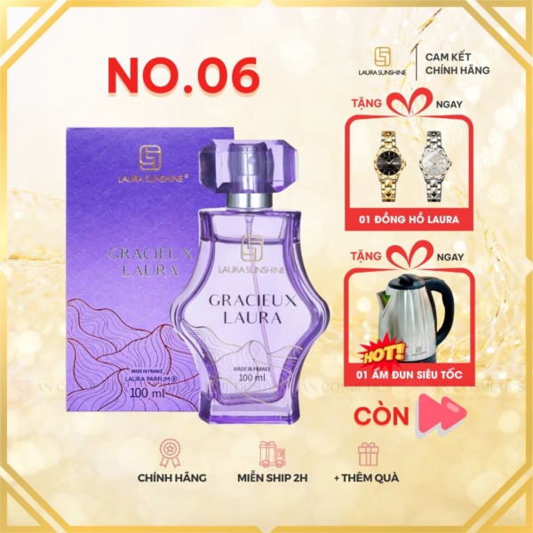 Nước hoa Gracieux Laura Paris số 6 Nhật Kim Anh 3