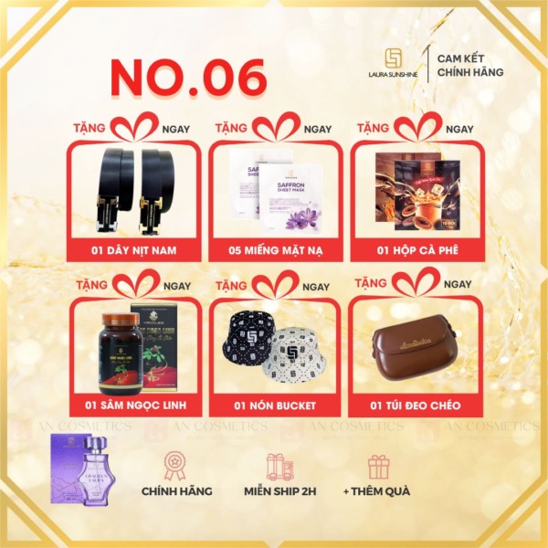 Nước hoa Gracieux Laura Paris số 6 Nhật Kim Anh