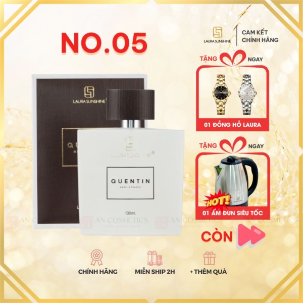 Nước hoa Quentin Laura Paris số 5 Nhật Kim Anh