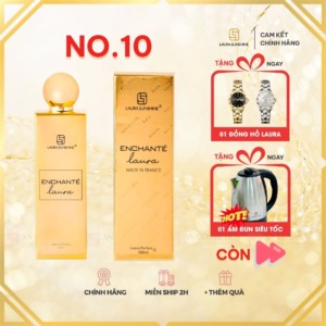nước hoa số 10 mẫu mới laura paris nhật kim anh 13