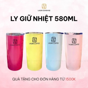 Ly Giữ Nhiệt Laura Coffee 580ml