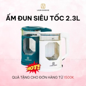 Ấm Đun Siêu Tốc Laura Coffee 2.3L