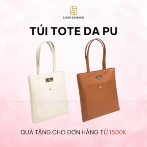 Túi Tote Thời Trang Da PU Laura Sunshine