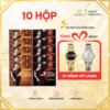 10 hộp cafe tặng đồng hồ laura