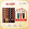[TẶNG LY 740ML] 10 Hộp Cà Phê Laura Coffee Nhật Kim Anh - 2 Vị Đông Trùng Hạ Thảo & Nấm Linh Chi