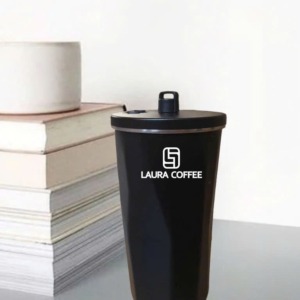 ly giu nhiet 600ml laura coffee nhat kim anh 2