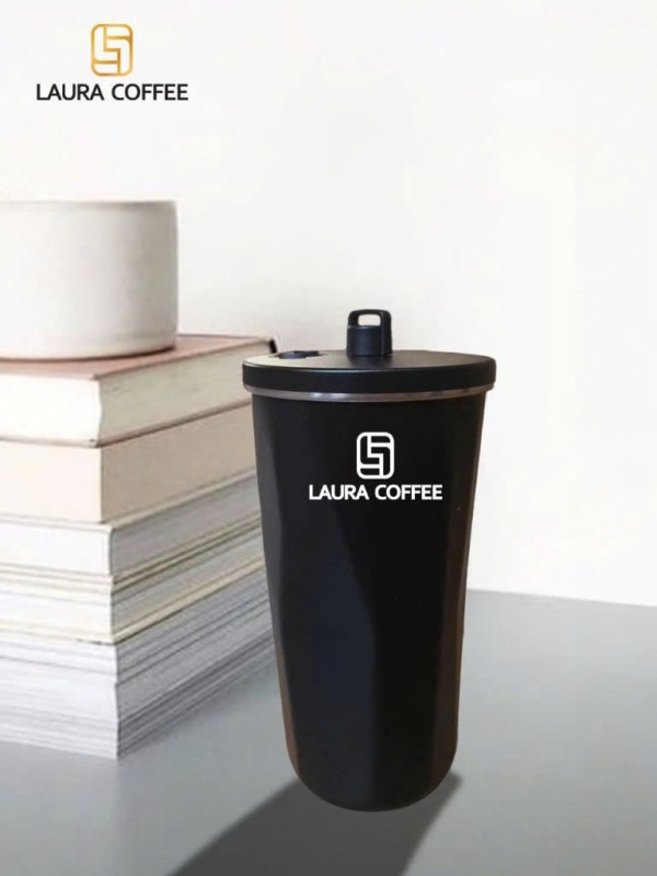 ly giu nhiet 600ml laura coffee nhat kim anh 2