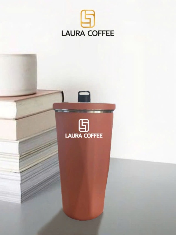 ly giu nhiet 600ml laura coffee nhat kim anh 3