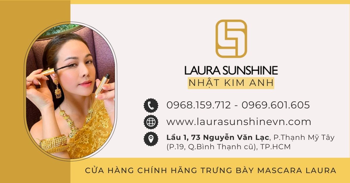 địa chỉ mua mascara laura sunshine nhật kim anh
