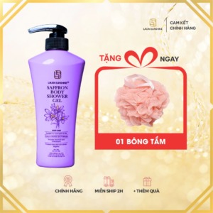 sữa tắm nhụy hoa nghệ tây laura sunshine saffron