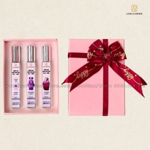 set 3 nước hoa nữ 10ml laura paris số 6 7 8
