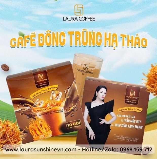 Cách Pha Laura Coffee Đông Trùng Hạ Thảo Ngon Nhất 1