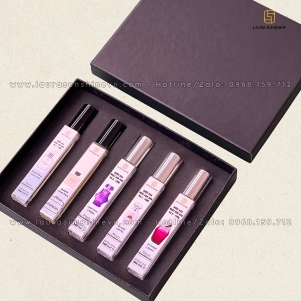 set 5 nước hoa chiết 10ml laura paris - số 4 5 6 7 81