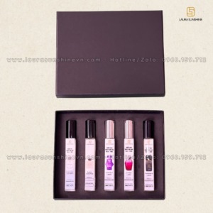 set 5 nước hoa chiết 10ml laura paris - số 4 5 6 8 9 1