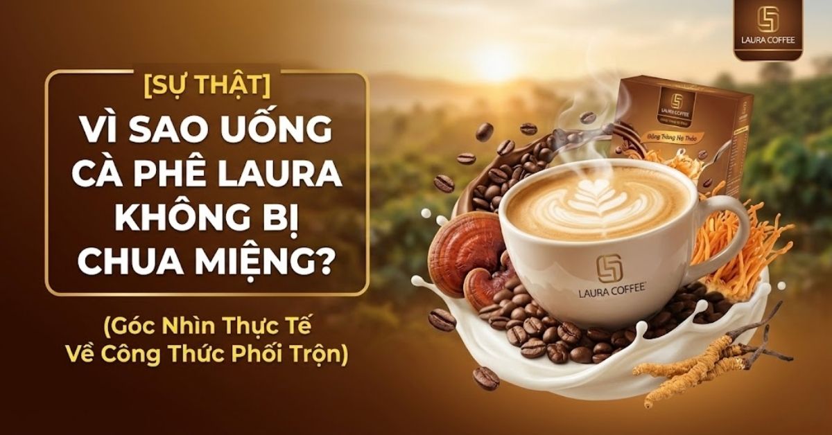Vì Sao Uống Cà Phê Laura Coffee Không Bị Chua Miệng (1)