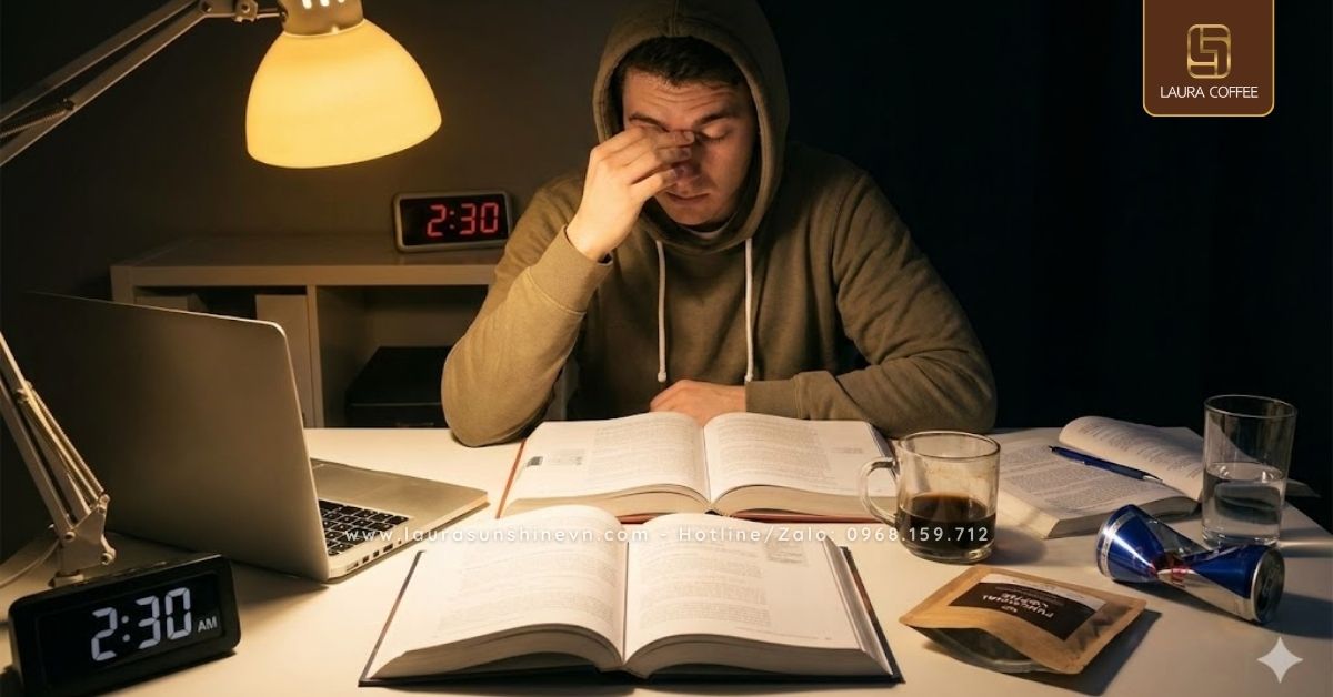 Sinh Viên Mùa Thi Có Nên Uống Laura Coffee Để Cày Đêm Học Bài Không (2)