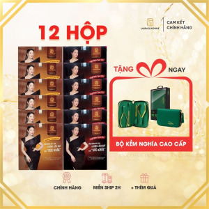 12 hộp laura coffee tặng bộ kềm nghĩa cao cấp