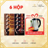 6 hộp laura coffee tặng ấm đun siêu tốc 2 lít