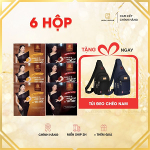 6 hộp laura coffee tặng túi đeo chéo nam