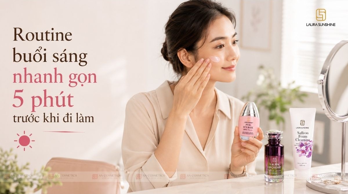 Routine dưỡng da Laura Sunshine - 2